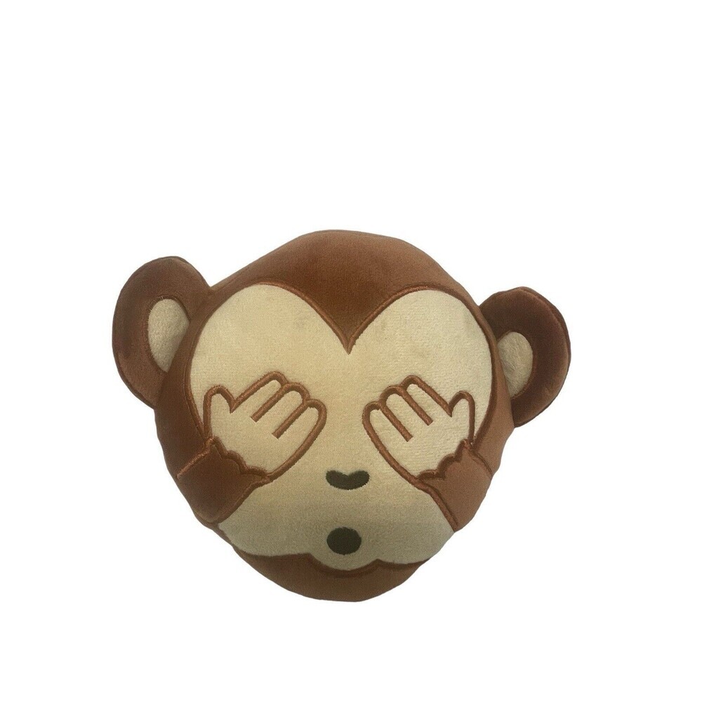 Monkey Faced Children's Portable Eye Mask & Travel Pillow with zipper PreOwned